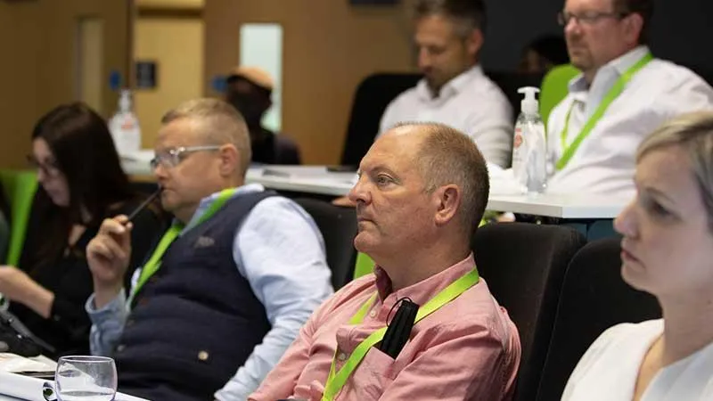 Attendees in a Day Two session